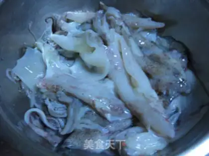 Make Plumbfish stew, tofu step 1