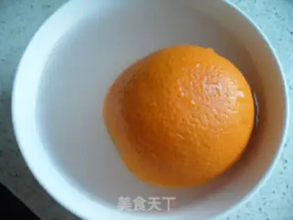Make Orange cupcakes step 1