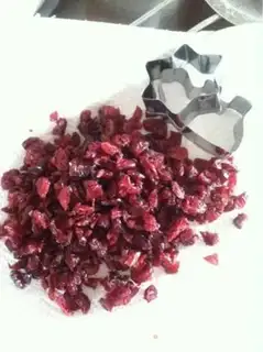 Make Cranberry cookies step 4