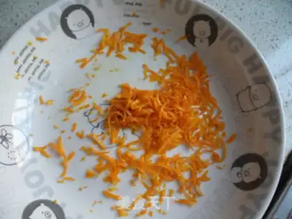 Make Orange cupcakes step 2
