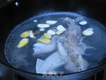 Make Plumbfish stew, tofu step 6