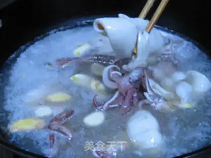Make Plumbfish stew, tofu step 8