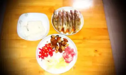 Make Dry cinnamon tofu step 0