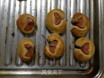Make Ham rolls step 7