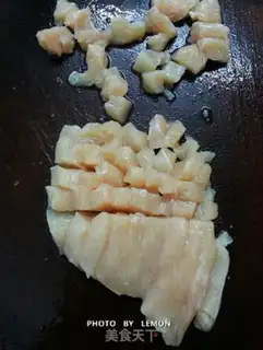 Make Chicken with horseshoe peas step 3