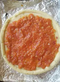 Make Homemade pizza step 3