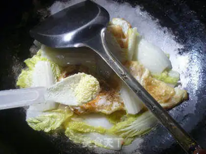 Make The cabbage pellets step 7