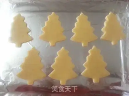 Make Christmas cream almond cookies step 9