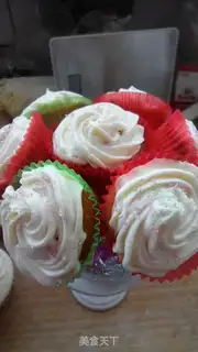 Make Flower cake step 3