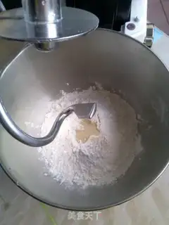 Make raisin coconut bread step 2