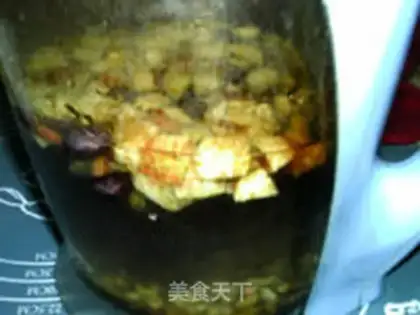 Make Black peanut apple soy step 10