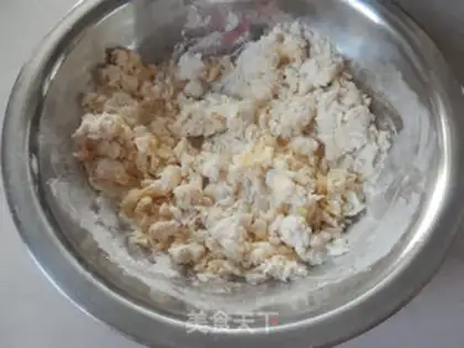 Make Christmas bread step 1
