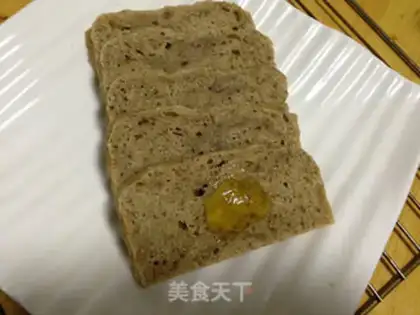 Make Mashed banana toast step 8