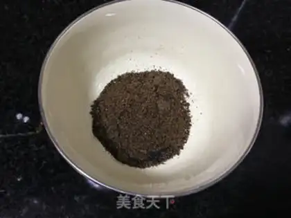 Make Peanut sesame pancakes step 1