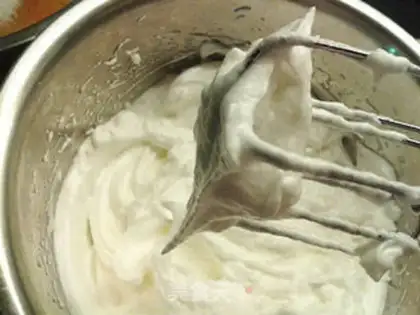 Make Christmas stake cake roll step 3