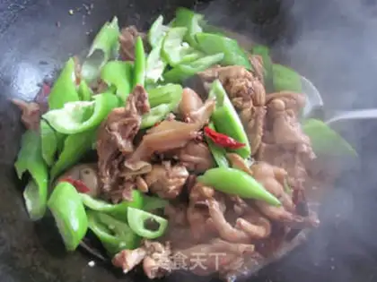 Make Chili fried chicken step 6