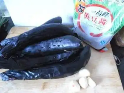 Make Soybeans and eggplant step 0