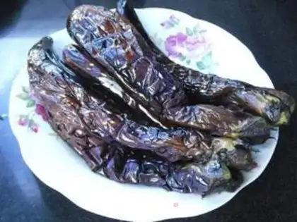 Make Soybeans and eggplant step 2