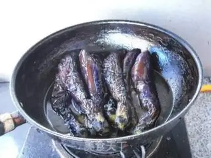 Make Soybeans and eggplant step 4