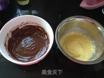 Make Marble marrow cake step 6