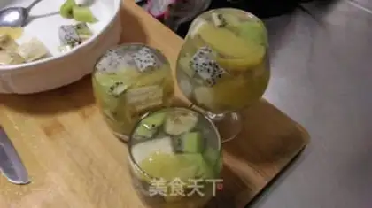 Make Fruit pudding step 3