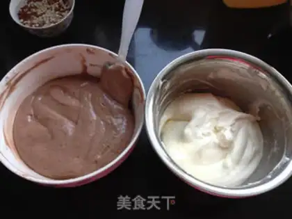 Make Marble marrow cake step 9
