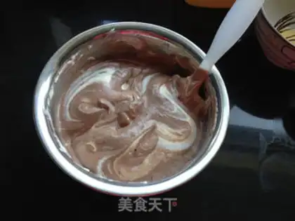 Make Marble marrow cake step 10