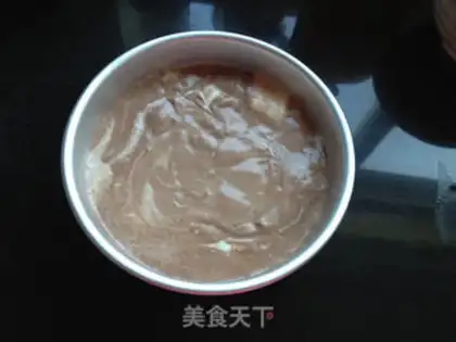 Make Marble marrow cake step 11