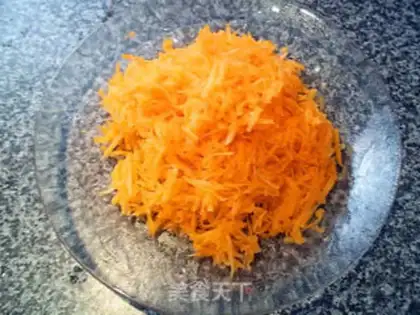 Make Potato carrot salad cake step 3