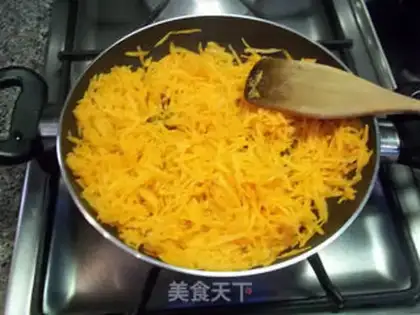 Make Potato carrot salad cake step 4