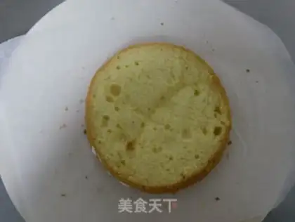 Make Almond cream cake step 5