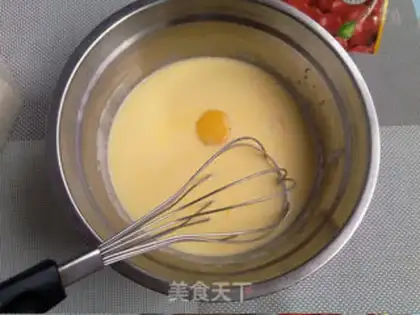 Make Double yogurt cake step 2