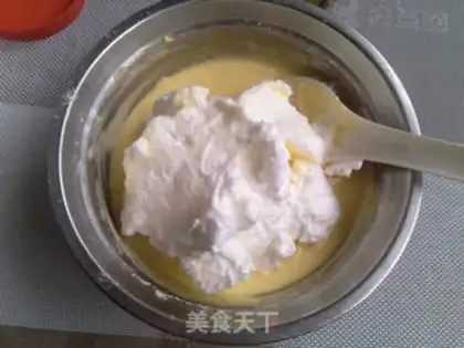 Make Double yogurt cake step 7