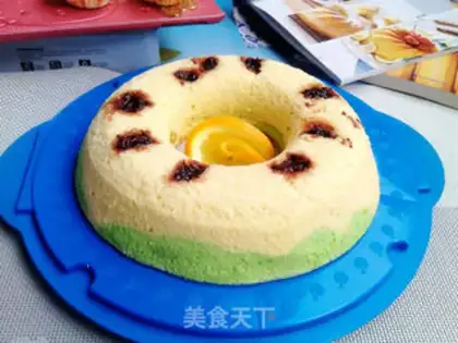 Make Double yogurt cake step 13