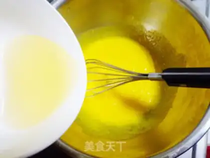 Make Christmas castle cake step 1