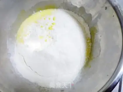 Make Christmas castle cake step 3