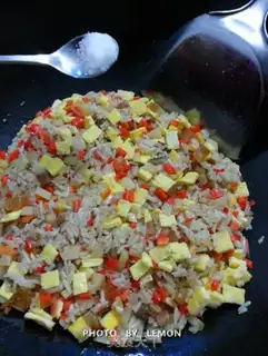 Make Big old-fashioned fried rice step 8