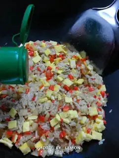 Make Big old-fashioned fried rice step 9