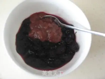 Make violet steam step 1
