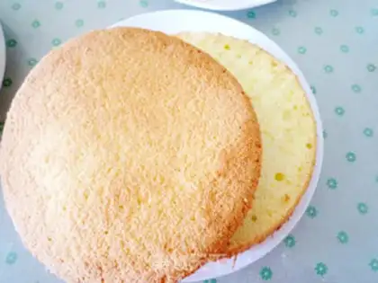 Make Christmas castle cake step 17