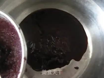 Make violet steam step 4