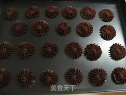 Make Vienna Coco Cookie step 7