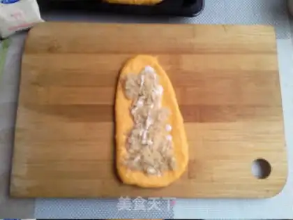 Make Pumpkin pine rolls step 7