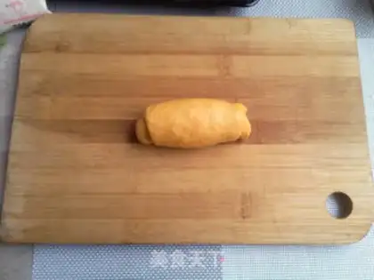 Make Pumpkin pine rolls step 8