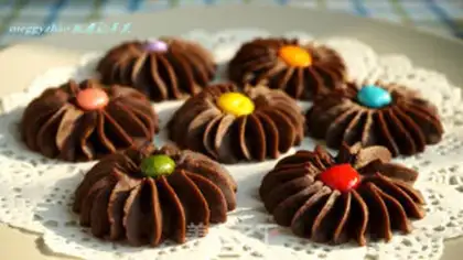 Make Vienna Coco Cookie step 10