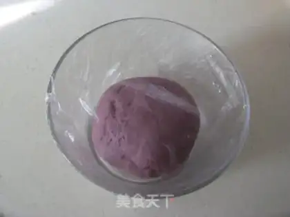 Make violet steam step 8