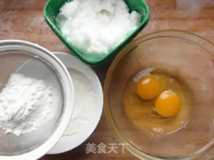 Make Steam sponge cake step 0