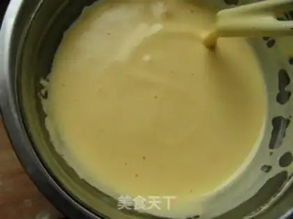 Make Steam sponge cake step 4