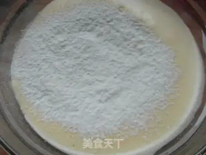 Make Steam sponge cake step 5