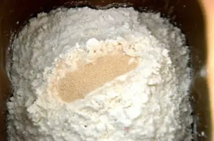 Make Christmas bread step 1